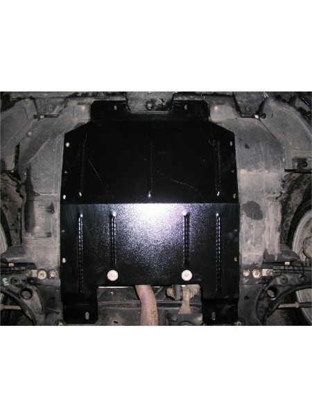 Захист двигуна, КПП, радіатора до авто Lancia Delta 2008- V-1,4Т; 1,6 D варіатор ( TM Kolchuga ) WhiteCover