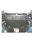 Защита двигателя, радиатора и КПП для авто Kia Soul І 2008-2013 V-все (МКПП, АКПП) ( TM Kolchuga ) Стандарт
