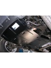 Захист двигуна, КПП, радіатора, редуктора до автомобіля Nissan Pathfinder III R51 2005-2012 V-всі ZiPoFlex ( TM Kolchuga )