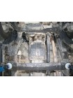 Захист двигуна, КПП, радіатора, редуктора до автомобіля Nissan Pathfinder III R51 2005-2012 V-всі ZiPoFlex ( TM Kolchuga )