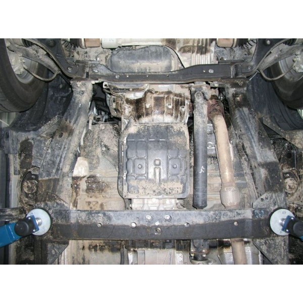 Захист двигуна, КПП, радіатора, редуктора до автомобіля Nissan Pathfinder III R51 2005-2012 V-всі ZiPoFlex ( TM Kolchuga )