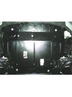 Захист двигуна, КПП, радіатора до авто Ford B-Max 2013- V-всі ( TM Kolchuga ) WhiteCover