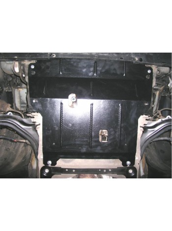 Защита двигателя, КПП для авто Renault Megane II 2002-2008 V-все ( TM Kolchuga ) WhiteCover