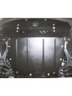 Захист двигуна, КПП, радіатора до авто Kia Sorento II 2009-2012 V-2,4, 2,2D ZiPoFlex® ( TM Kolchuga ) WhiteCover