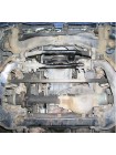 Захист двигуна, КПП, радіатора до авто Mitsubishi Pajero Sport 2000-2008 V-3,0 АКПП ( TM Kolchuga ) WhiteCover