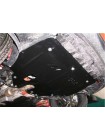 Захист двигуна, КПП, радіатора до авто Volkswagen Polo 2009- V-1,4; 1,6; АКПП/МКПП/Окрім 1,2 D ( TM Kolchuga ) WhiteCover