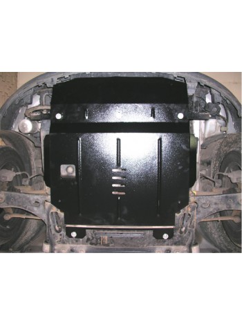 Захист двигуна, КПП, радіатора до авто Ford Fiesta VI 2001-2008 V-1,4 D ( TM Kolchuga ) WhiteCover
