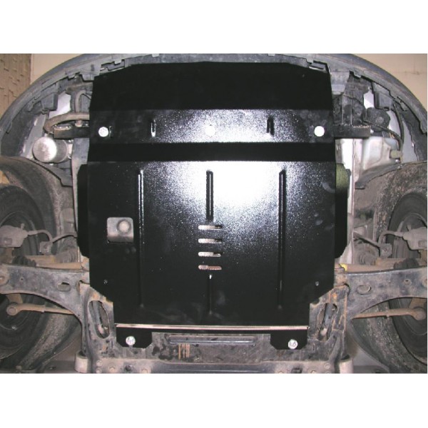 Защита двигателя, КПП, радиатора для авто Ford Fiesta VI 2001-2008 V-1,4 D ( TM Kolchuga ) ZiPoFlex