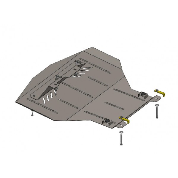 Захист двигуна, КПП для авто Volkswagen Passat B4 1994-1996 V-все ( TM Kolchuga ) Standart