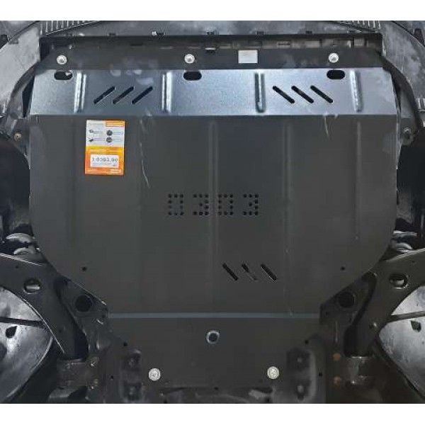 Защита двигателя, КПП, радиатора для авто Volvo S40 2004-2012- 1.6; 1.8; 2.0; 2.4; 2.5; 1.6D; 2.0D; 2.4D; ( TM Kolchuga ) ZiPoFlex