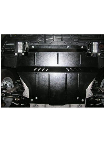 Захист двигуна, КПП, радіатора частково до авто Citroen С5 2008- V-1,8; 2.0 HDI балка передньої підвіски алюмінієва ( TM Kolchuga ) WhiteCover