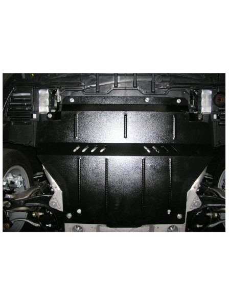 Захист двигуна, КПП, радіатора частково до авто Citroen С5 2008- V-1,8; 2.0 HDI балка передньої підвіски алюмінієва ( TM Kolchuga ) WhiteCover