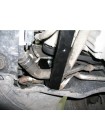 Захист двигуна, КПП, радіатора до авто Volkswagen Caddy WeBasto 2004-2010 V-всі D (тільки гідропідсилювач) ( TM Kolchuga ) Стандарт