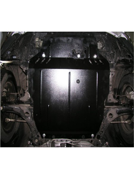 Захист двигуна, КПП, радіатора до авто Peugeot 4007 2007-2013 V-всі АКПП/окрім 2,2 HDI ( TM Kolchuga ) WhiteCover