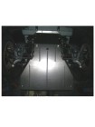 Захист двигуна, КПП, радіатора до авто Chevrolet Niva 2002- V-1.7 ( TM Kolchuga ) WhiteCover