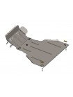 Захист двигуна, КПП, радіатора до авто Chevrolet Niva 2002- V-1.7 ( TM Kolchuga ) WhiteCover