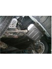 Захист двигуна, КПП, радіатора до авто Chevrolet Niva 2002- V-1.7 ( TM Kolchuga ) WhiteCover