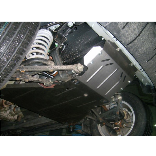 Захист двигуна, КПП, радіатора до авто Chevrolet Niva 2002- V-1.7 ( TM Kolchuga ) WhiteCover