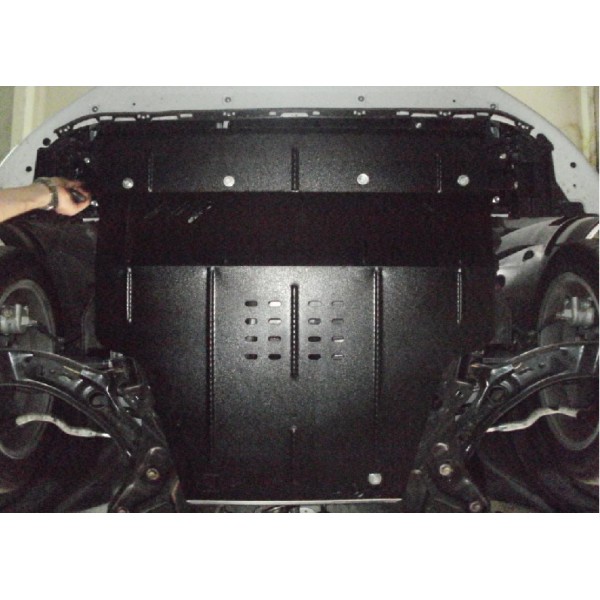 Захист двигуна, КПП, радіатора до авто Suzuki Swift V 2010-2017 V-1,3D; 1,2; (АКПП, МКПП) (TM Kolchuga) ZiPoFlex