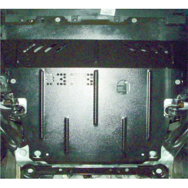 Захист двигуна, КПП, радіатора для авто Nissan Kubistar V-1,6; 1,5 CDI; (TM Kolchuga) ZiPoFlex
