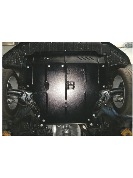 Захист двигуна, КПП до авто Hyundai Elantra V (MD) 2011-2014 V-всі МКПП/АКПП ( TM Kolchuga ) WhiteCover
