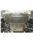 Защита двигателя, КПП, радиатора, редуктора для авто Jeep Grand Cherokee WK2 2010-2021 V-3.0 D; 3,6  ( TM Kolchuga ) ZiPoFlex