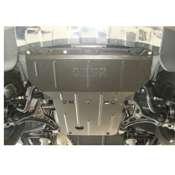 Защита двигателя, КПП, радиатора, редуктора для авто Jeep Grand Cherokee WK2 2010-2021 V-3.0 D; 3,6  ( TM Kolchuga ) ZiPoFlex