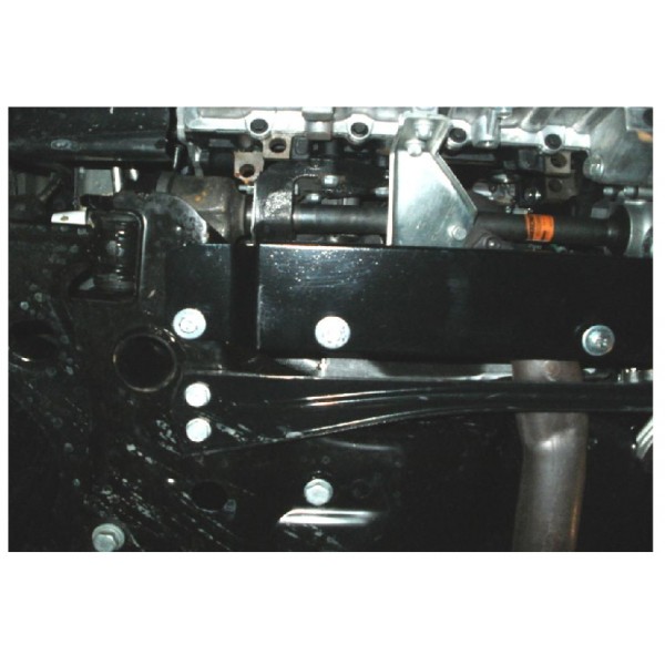Захист двигуна, КПП, радіатора до авто Fiat Linea 2011- V-1,6 АКПП ( TM Kolchuga ) WhiteCover