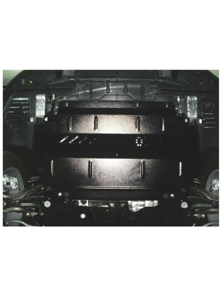 Захист двигуна, КПП, радіатора частково до авто Citroen С5 2008- V-1,8; 2.0 HDI балка передньої підвіски сталева ( TM Kolchuga ) WhiteCover