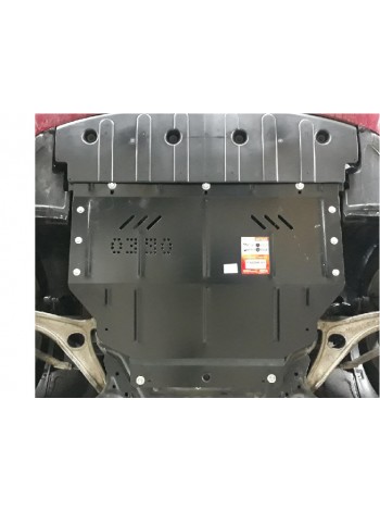 Защита двигателя, КПП для авто Kia K5 2010-2015 V-все ( TM Kolchuga ) WhiteCover