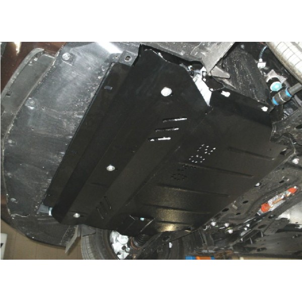 Захист двигуна, КПП, радіатора до авто Mazda 3 2009-2013 V-всі ( TM Kolchuga ) WhiteCover