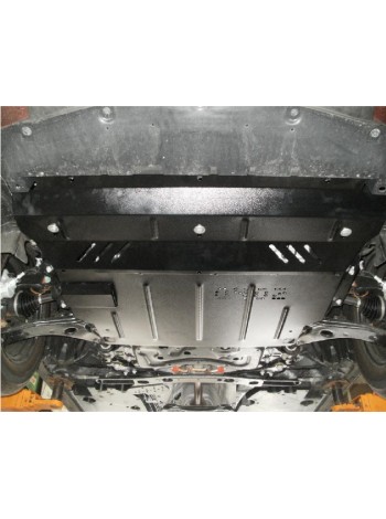 Захист двигуна, КПП, радіатора до авто Mazda 3 2009-2013 V-всі ( TM Kolchuga ) WhiteCover