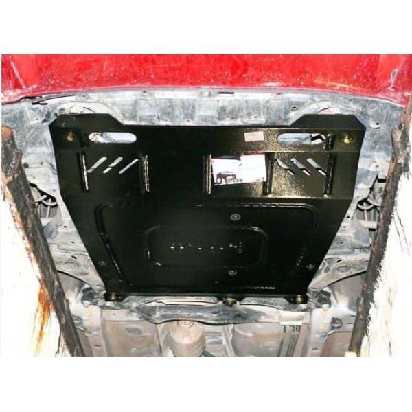 Захист двигуна, КПП, радіатора до авто Mitsubishi Lancer Х 2007-2015 V-всі ( TM Kolchuga ) ZiPoFlex