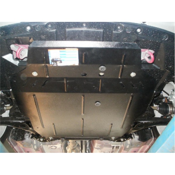 Захист двигуна, КПП, радіатора до авто Mitsubishi Outlander XL 2005-2012 V-2,0; 2,4; (АКПП, МКПП, тільки бензин) (TM Kolchuga) ZiPoFlex