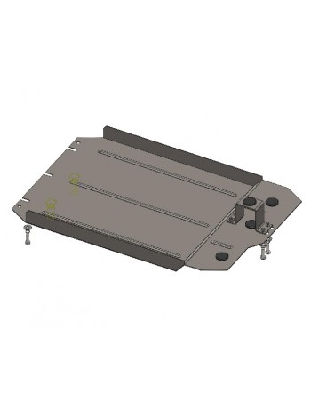 Захист роздатки до авто Mitsubishi Pajero Sport 2008-2016 V-все (АКПП) ( TM Kolchuga ) Стандарт