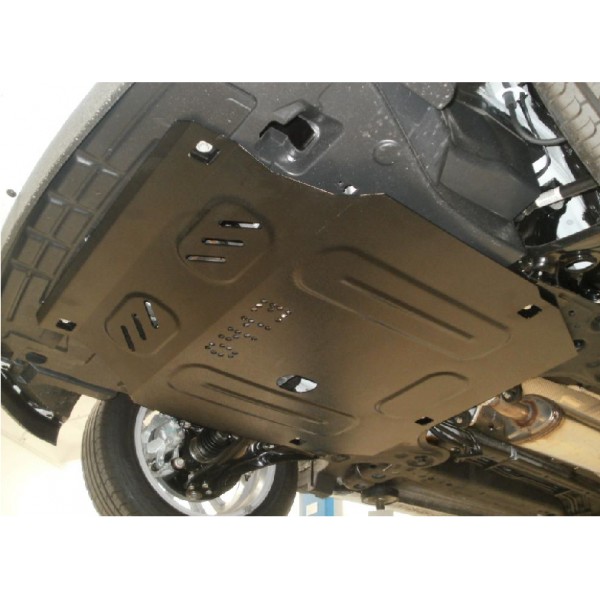 Захист двигуна, КПП, радіатора до авто Chevrolet Aveo 2012 - V-всі ( TM Kolchuga ) ZiPoFlex
