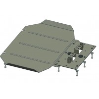 Захист АКПП до авто Mitsubishi L200 2006-2014 V-все (АКПП) ( TM Kolchuga ) Стандарт