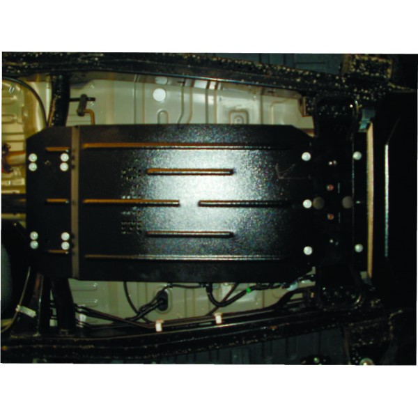 Защита раздатки для авто Mitsubishi L200 2006-2014 V-все (АКПП) ( TM Kolchuga ) ZiPoFlex