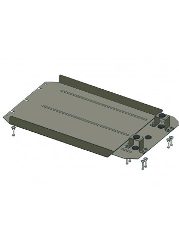 Захист роздатки до авто Mitsubishi L200 2006-2014 V-все (АКПП) ( TM Kolchuga ) Стандарт