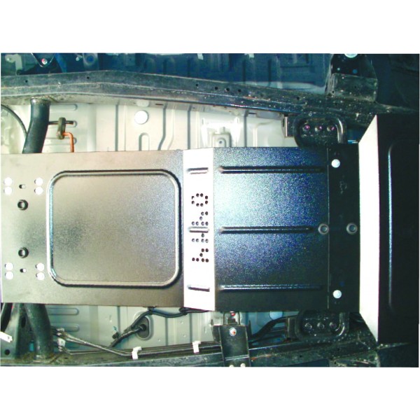 Защита раздатки для авто Mitsubishi L200 2006-2014 V-все (МКПП) ( TM Kolchuga ) ZiPoFlex
