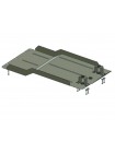 Захист раздатки до авто Mitsubishi L200 2006-2014 V-всі МКПП ( TM Kolchuga ) WhiteCover