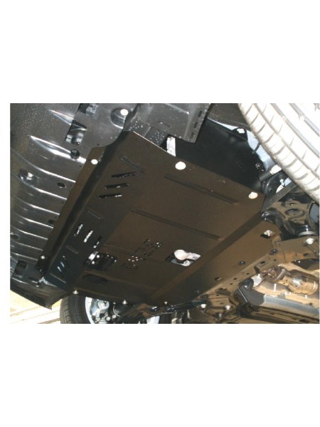 Захист двигуна, КПП, радіатора до авто Hyundai I-30 2012-2015 V-всі МКПП/АКПП/тільки бензин ( TM Kolchuga ) WhiteCover