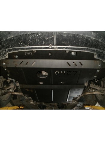 Захист двигуна, КПП, радіатора до авто Skoda Superb I 2001-2008 V-до 2,0; 2,0D включно ( TM Kolchuga ) WhiteCover