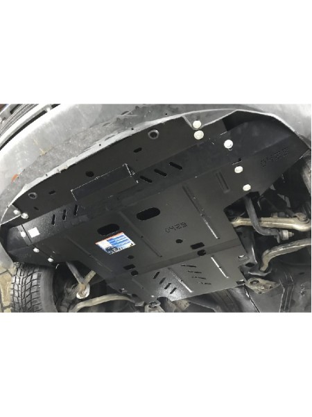 Захист двигуна, КПП, радіатора до авто Audi A4 B5 1994-2001 V-1.8i; 1.9TDI; (TM Kolchuga) ZiPoFlex