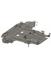 Захист двигуна, КПП, радіатора до авто Audi A4 B5 1994-2001 V-1.8i; 1.9TDI; (TM Kolchuga) Стандарт