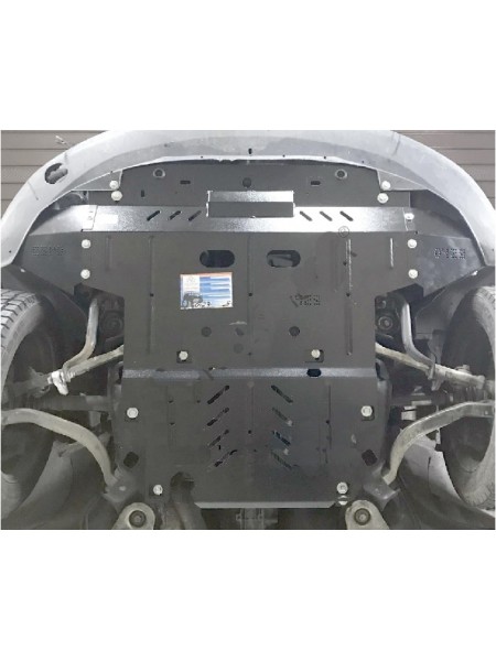 Захист радіатора, двигуна, КПП до авто Audi A4 B5 1994-2001 1.8I; 1.9TDI ( TM Kolchuga ) WhiteCover