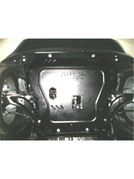Захист двигуна, КПП, радіатора до авто Nissan Juke I 2011-2020 V-всі ( TM Kolchuga ) WhiteCover