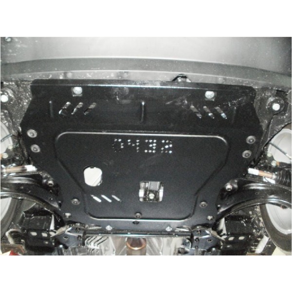 Захист двигуна, КПП, радіатора до авто Nissan Juke I 2011-2020 V-всі ( TM Kolchuga ) WhiteCover