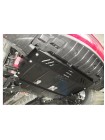 Захист двигуна, КПП, частково радіатору до авто Kia Ceed 2012-2015 V-всі тільки дизель ( TM Kolchuga ) WhiteCover