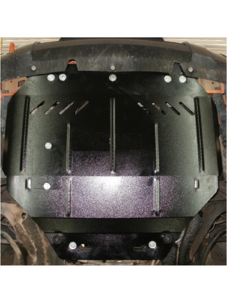 Защита двигателя, КПП, радиатора для авто Citroen Berlingo I 2004-2008 V-1,6 HDI ( TM Kolchuga ) WhiteCover